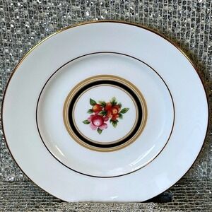 Wedgewood Bone China Clio Pattern Bread And Butter Plate Vintage 1990s Floral
